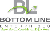 Bottom
 Line Enterprises Logo